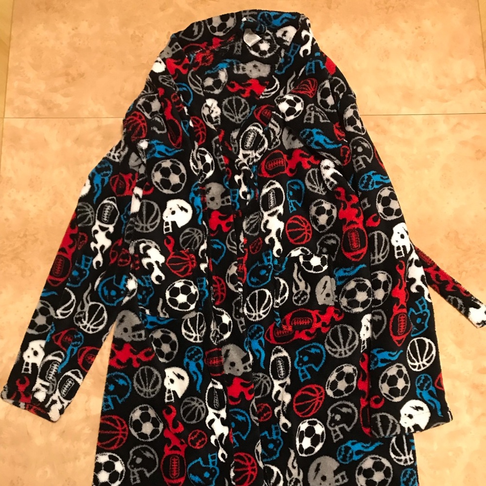 KIDS BOYS BATH ROBE